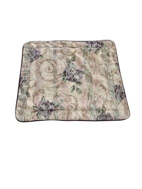 Croscill Chambord Cassis Amethyst Standard Pillow Sham Floral Vintage Cottage